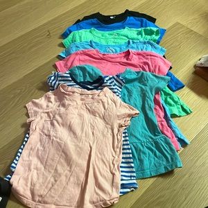 4T Girls Primary/Old Navy T-Shirts Bundle